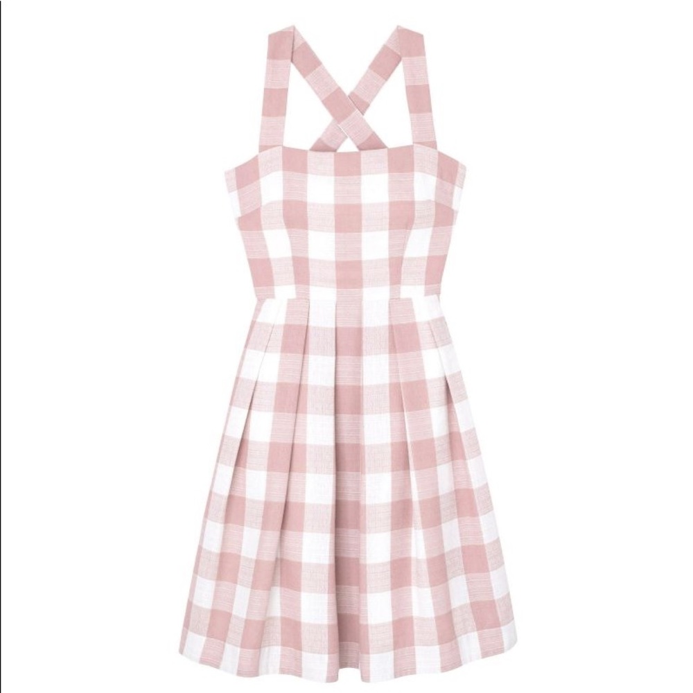 GAL MEETS GLAM POLLY PLAID DRESS